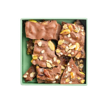 Sweet Rocks 120g Pistachio Crumbs Milk - C9 (with base)